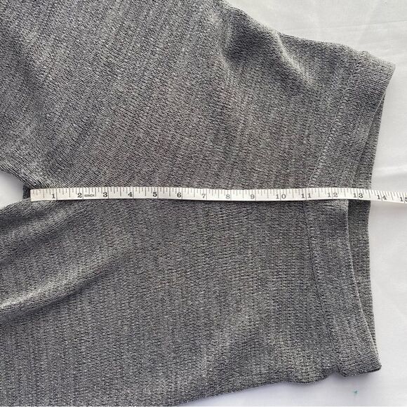 Rare Simon Miller Heather Gray Knit Wide Leg Pants Size Medium - Picture 15 of 16
